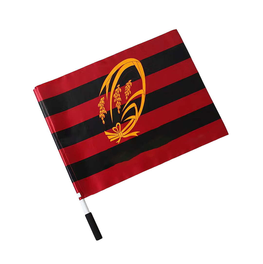 Printed car hand flag with pole for election campaign flags all countries